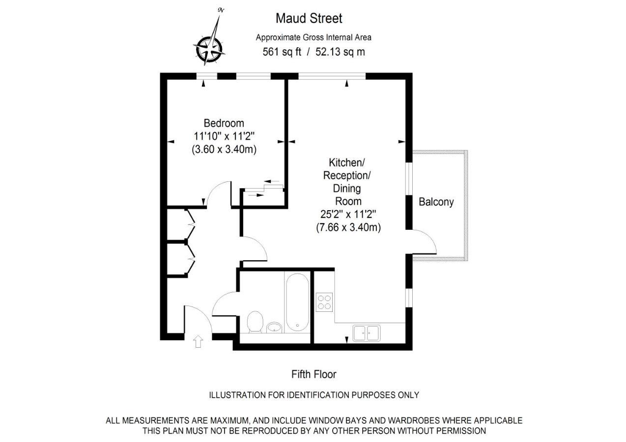 Spacious & Modern 1 Bedroom Close To Station In E16 London Bagian luar foto